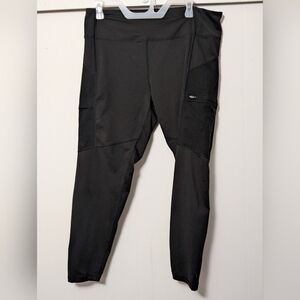 Women's Gerry Black Leggings with Pockets Size XL